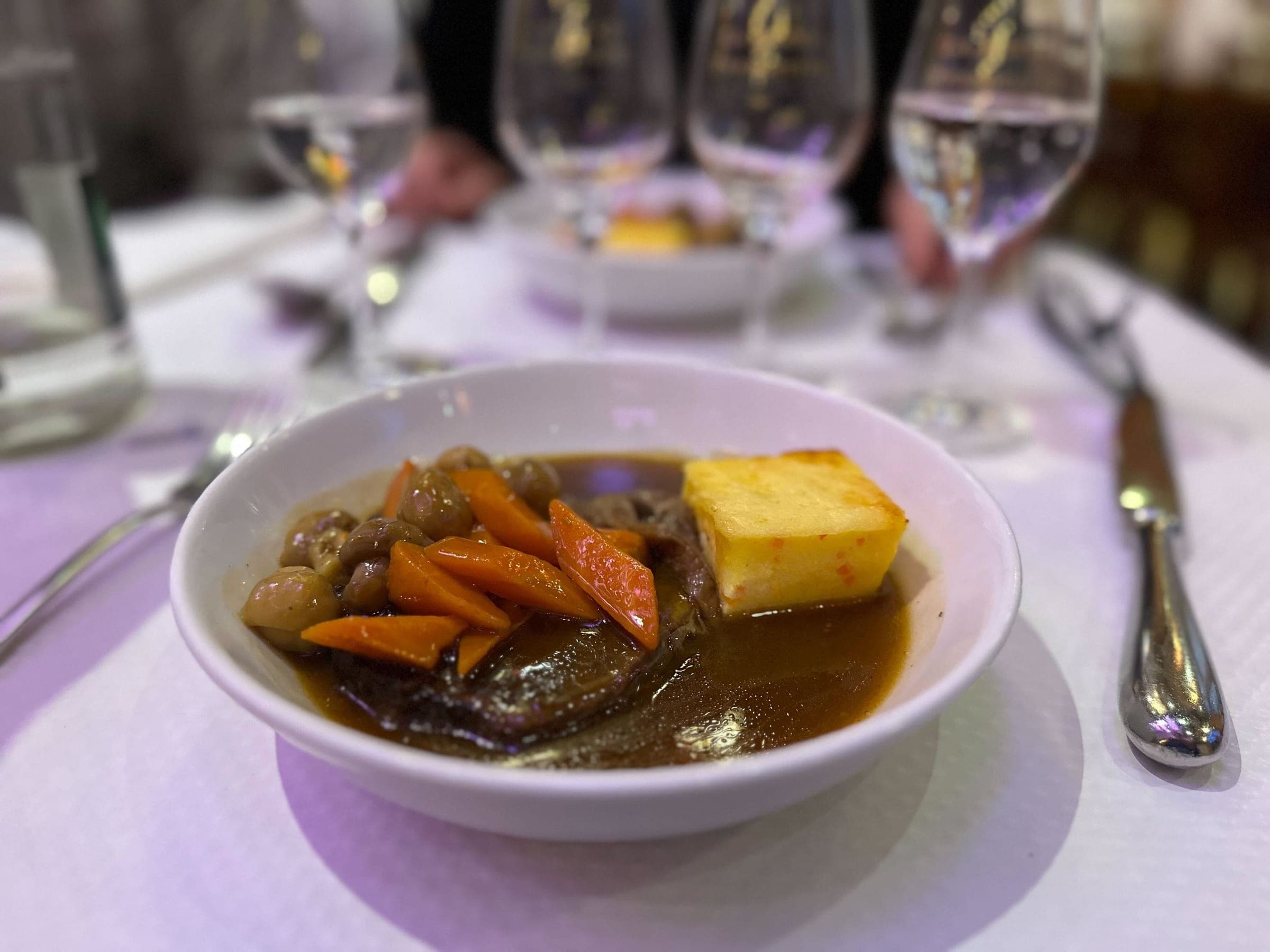 Local meal photo from a Passports educational tour