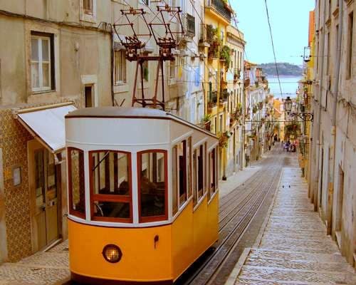 Lisbon tram
