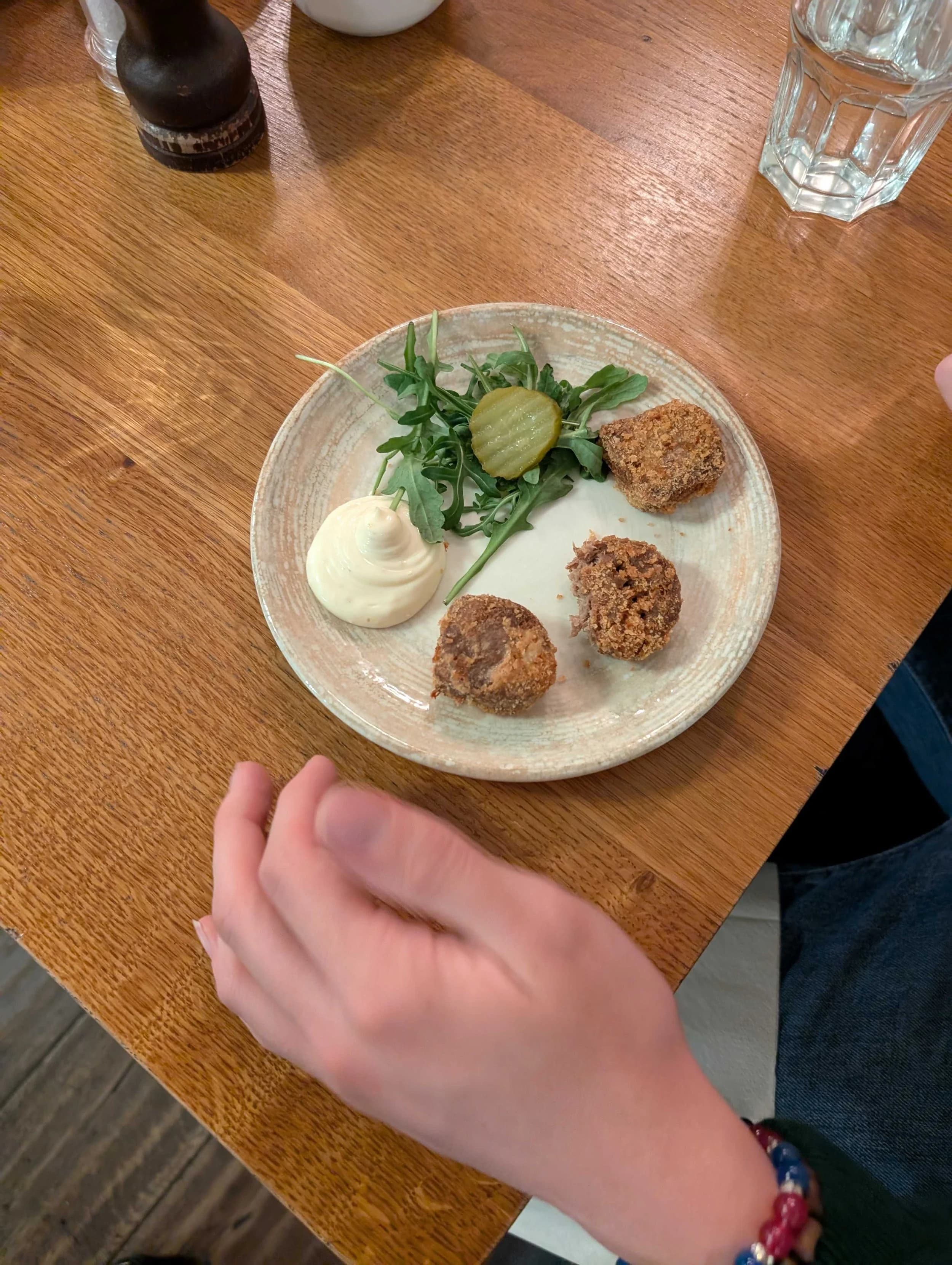 Local meal photo from a Passports educational tour