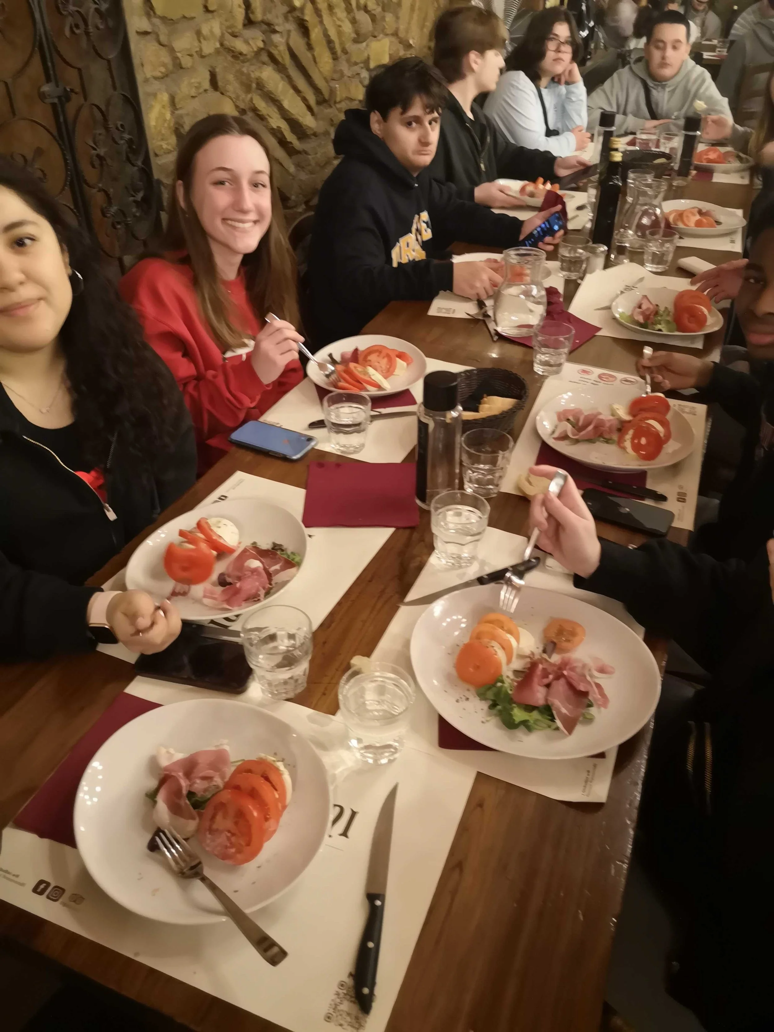 Local meal photo from a Passports educational tour