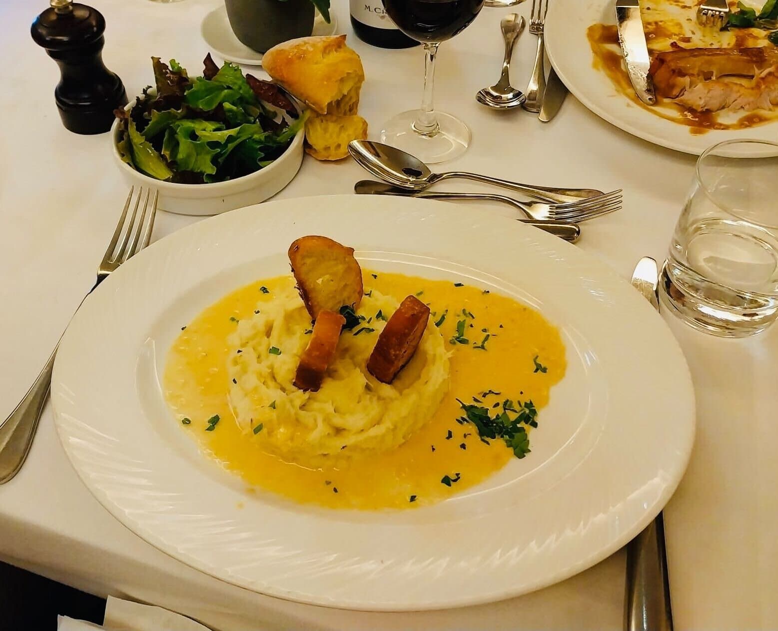 Local meal photo from a Passports educational tour