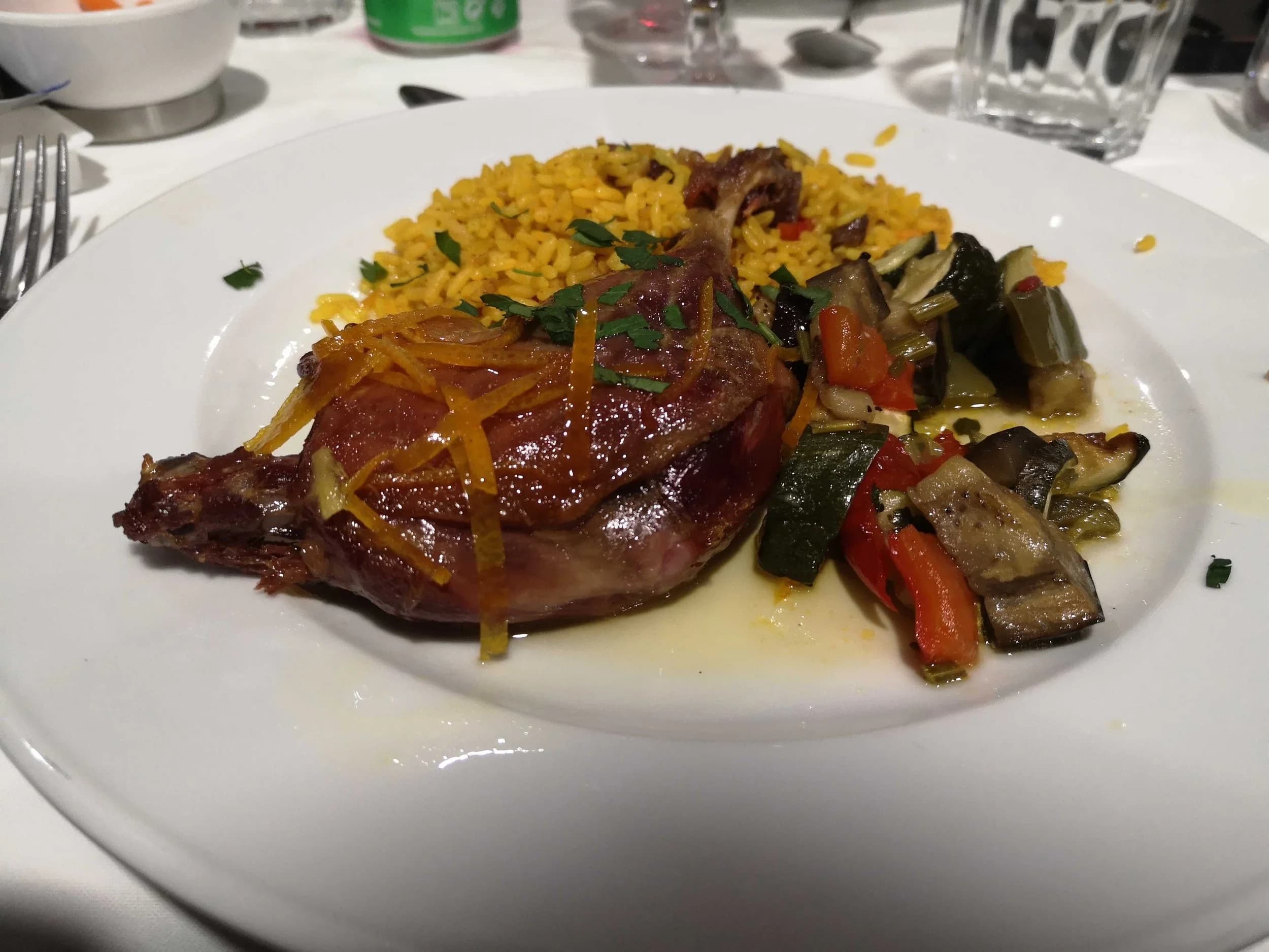 Local meal photo from a Passports educational tour