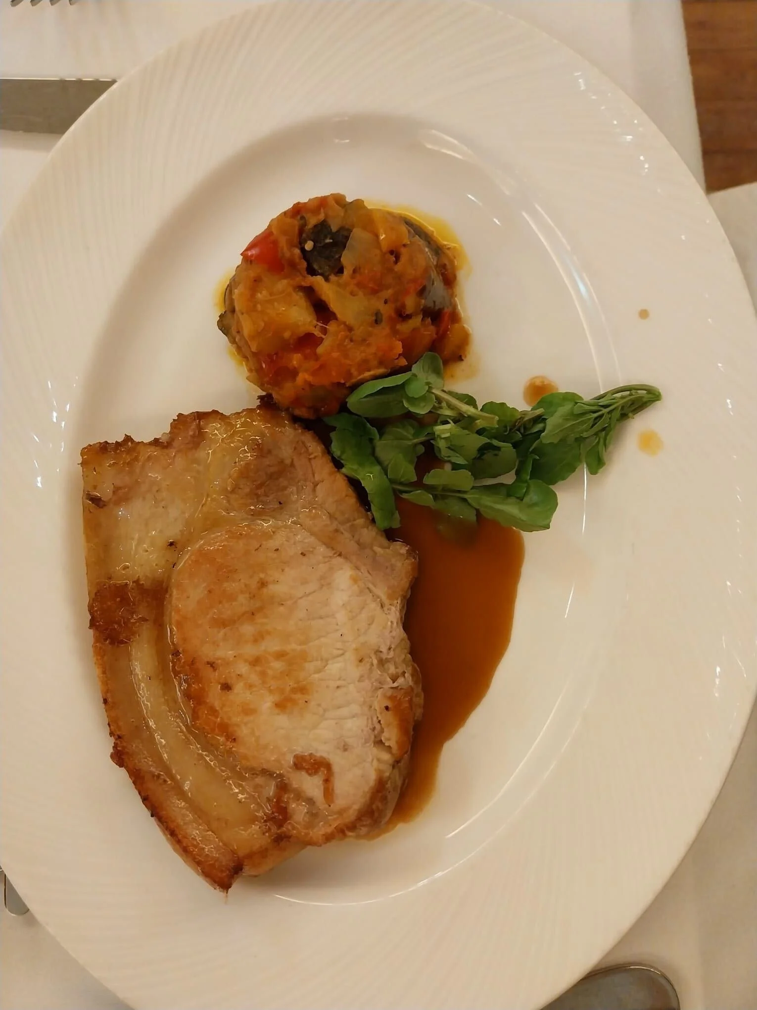 Local meal photo from a Passports educational tour