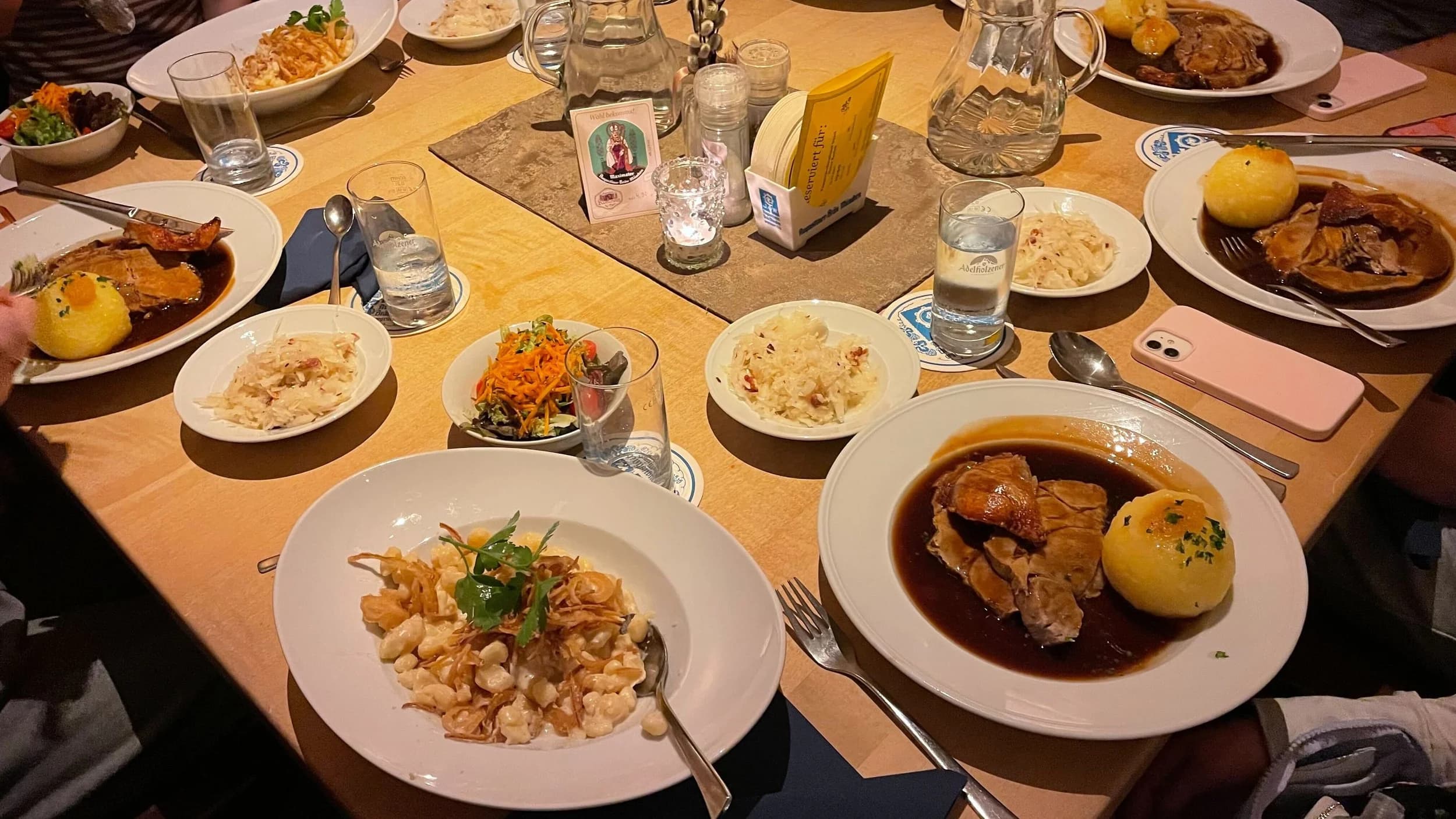 Local meal photo from a Passports educational tour