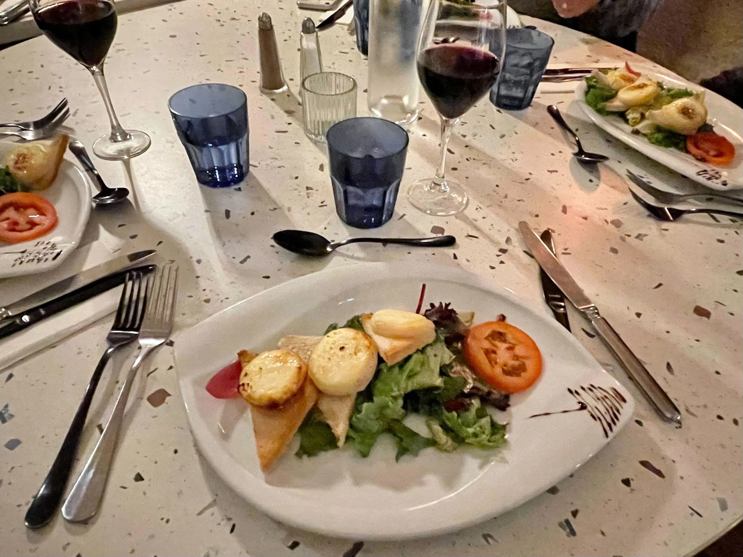 Local meal photo from a Passports educational tour