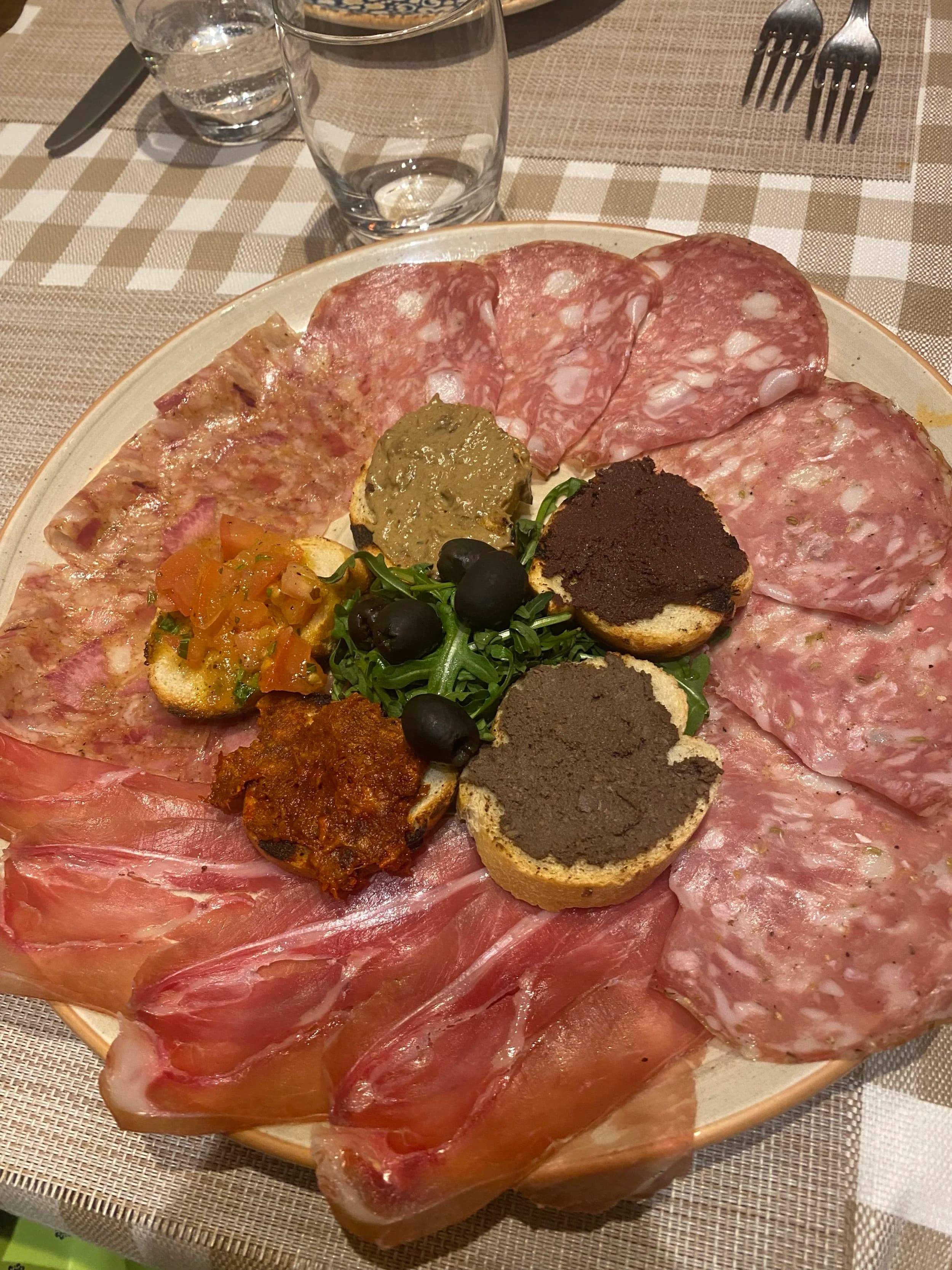 Local meal photo from a Passports educational tour