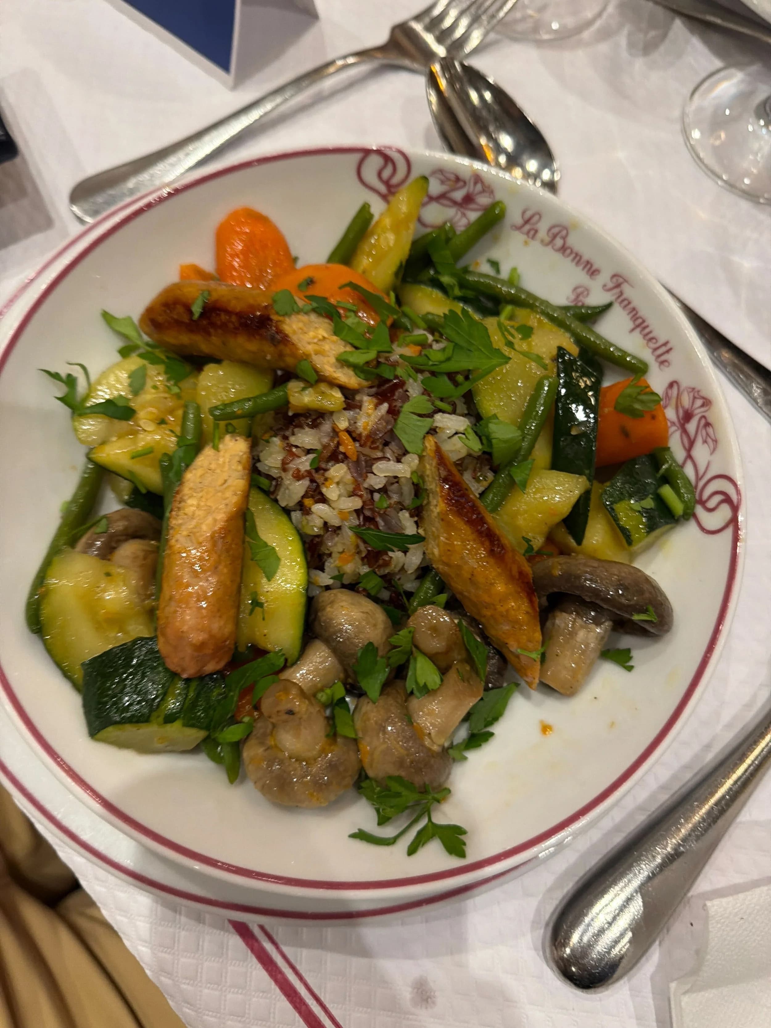 Local meal photo from a Passports educational tour
