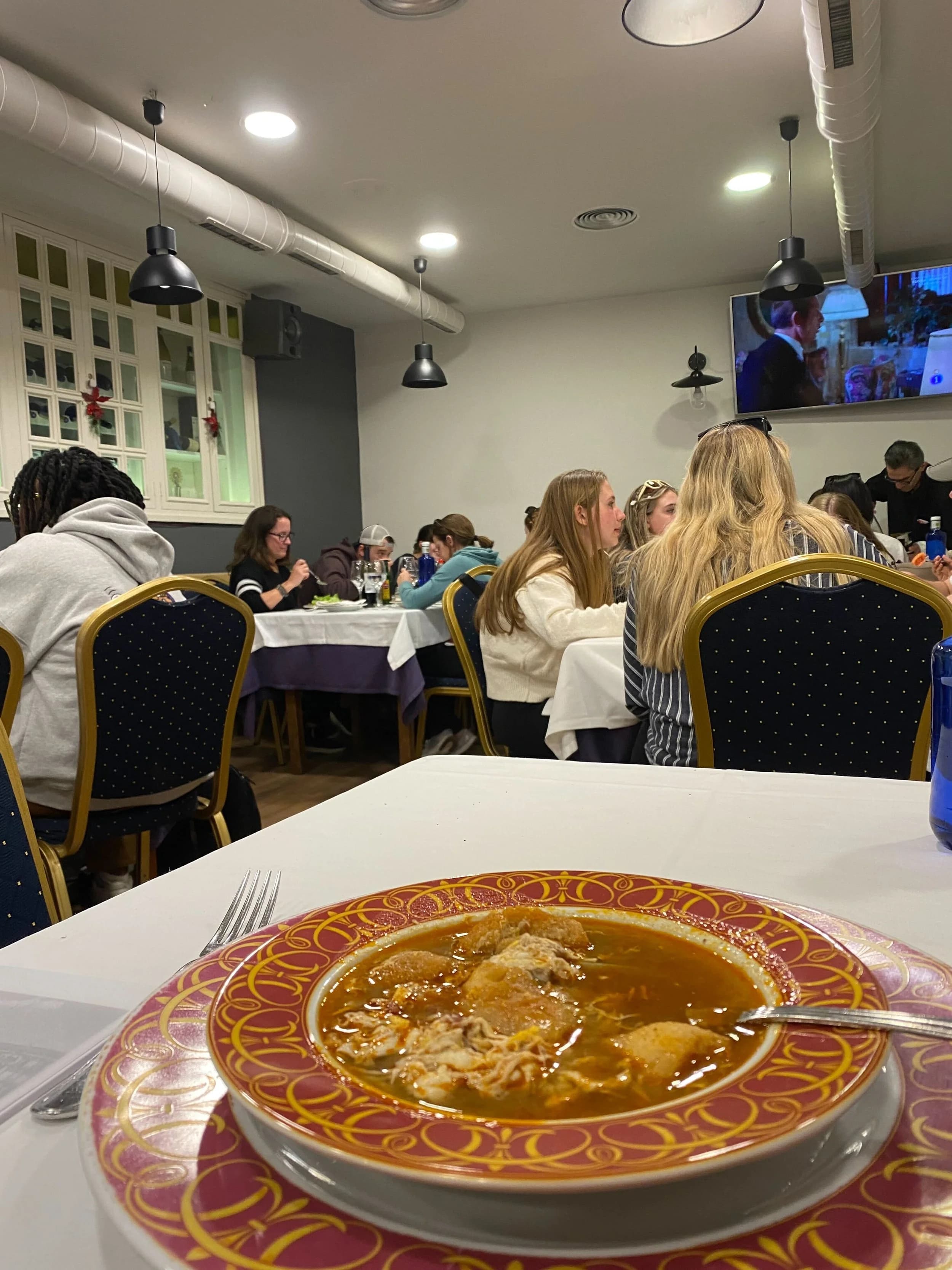 Local meal photo from a Passports educational tour