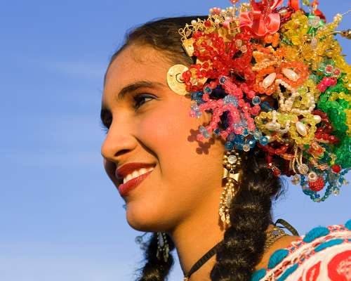 Beautiful Latino Girl Portrait