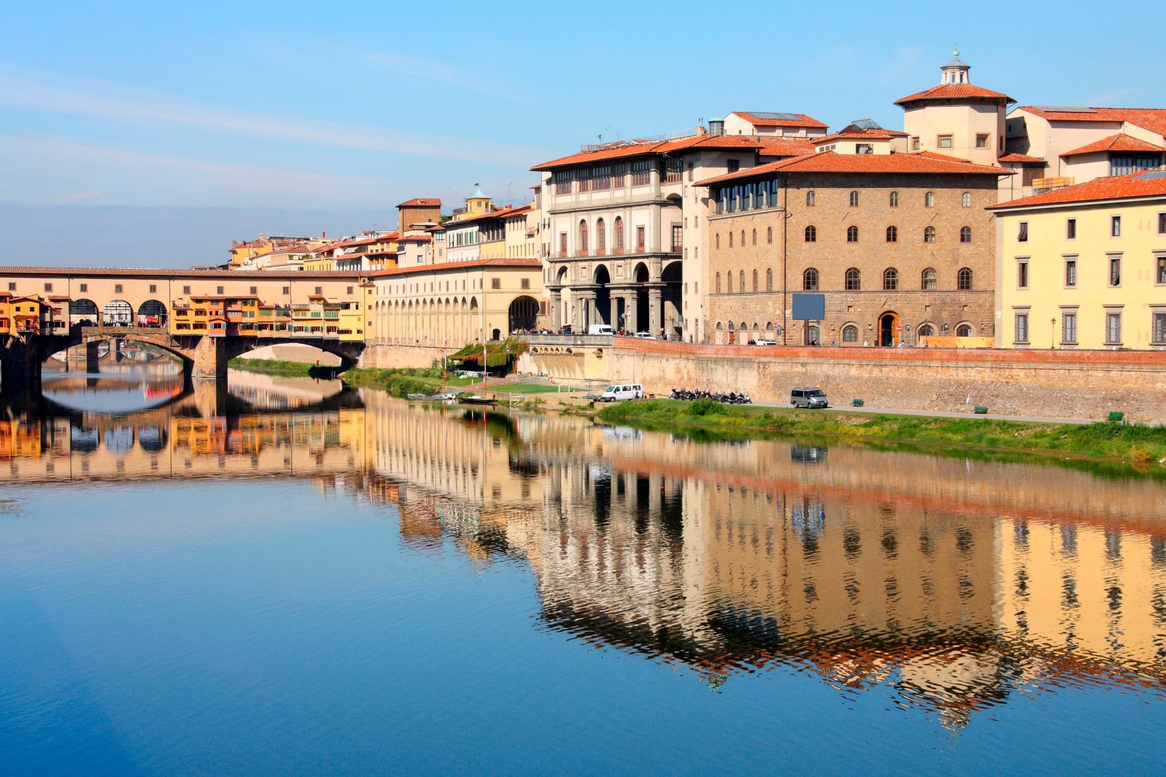 Uffizi Gallery and Ponte Vecchio, Florence